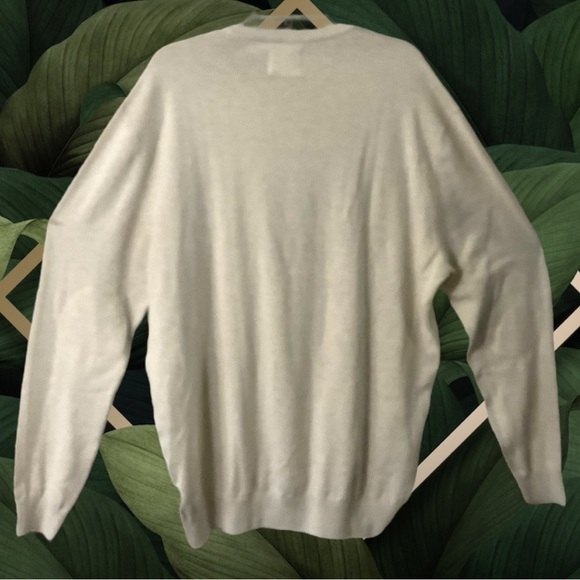 Springfield Cotton Stone Men Crewneck Long Sleeve Knit Sweater Office Fall S 3XL - Picture 4 of 8